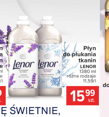 Płyn do płukania lavender Lenor inspired by nature promocja