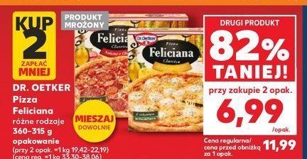 Pizza salame chorizo Dr. oetker feliciana promocja w Kaufland