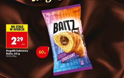 Rogalik kakaowy Baitz promocja w Biedronka