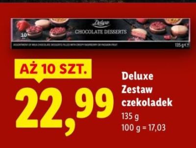 Zestaw czekoladek promocja w Lidl