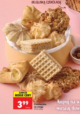 Ciasteczka na wagę promocja w Biedronka