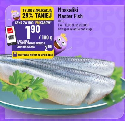 Moskaliki Master Fish promocja w POLOmarket