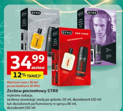 Zestaw prezentowy STR8 promocja w Auchan