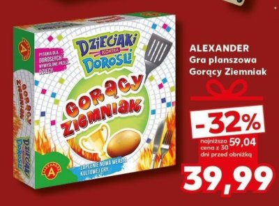 Gra planszowa Gorący Ziemniak promocja w Kaufland