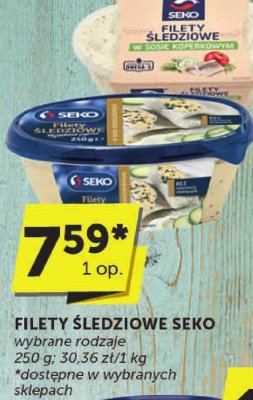 Filety 艣ledziowe promocja w Euro Sklep