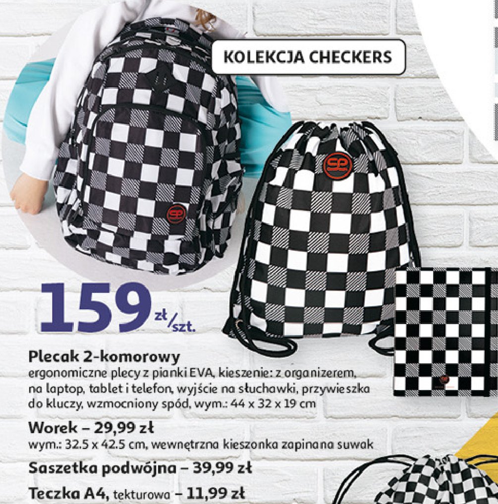 Worek na buty checkers Coolpack promocja