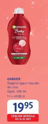Mleczko do ciała GARNIER Regenerujące 400 ml promocja w Drogerie DM