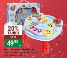 Zabawka stolik edukacyjny promocja w bi1
