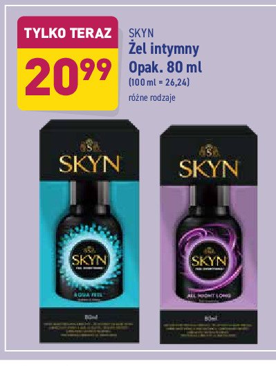 Żel nawilżający aqua feel Unimil skyn promocja