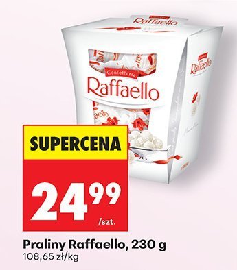 Praliny Raffaello, 230g promocja w Biedronka