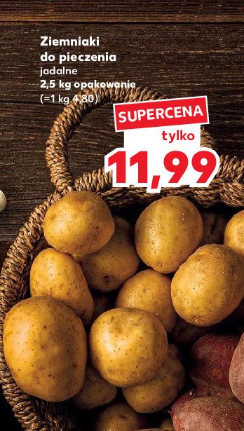 Ziemniaki do pieczenia promocja