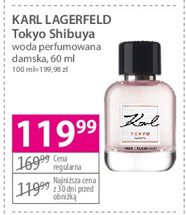 Woda toaletowa KARL LAGERFELD TOKYO SHIBUYA promocja