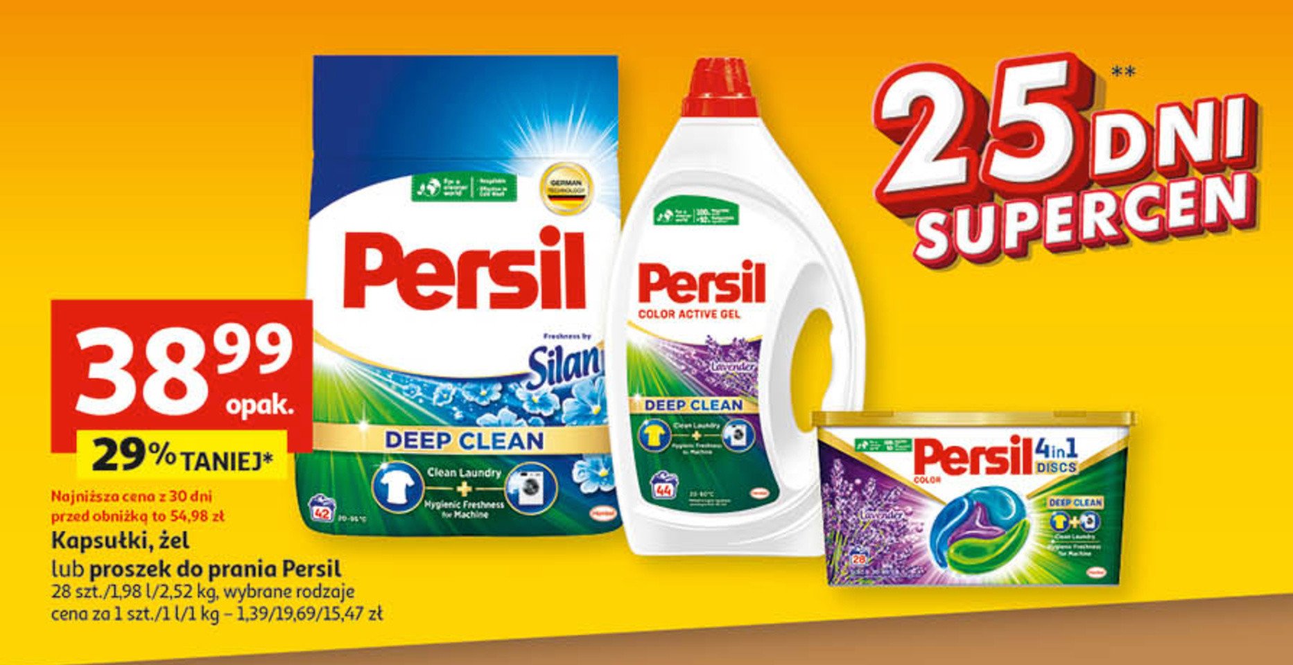 Kapsu艂ki do prania duo-caps lavender freshness Persil color promocja