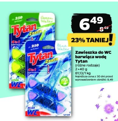 Kostka do wc leśna Tytan promocja