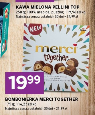 Bombonierka Merci Together promocja w Stokrotka