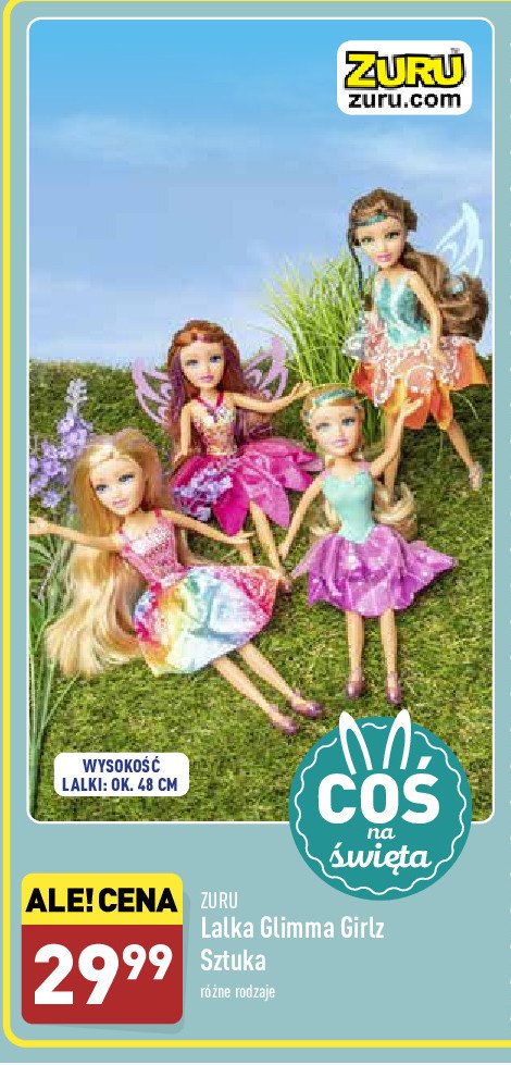 Lalka glimma girlz promocja