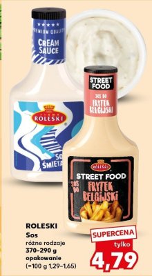 Sos różne rodzaje ROLESKI promocja w Kaufland