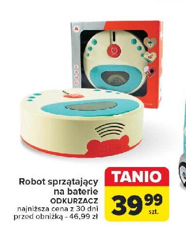 Robot sprzątający odkurzacz promocja w Carrefour