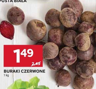 Buraki czerwone promocja w Stokrotka
