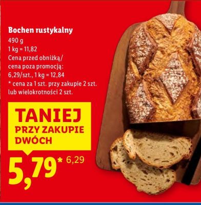 Bochen rustykalny promocja w Lidl