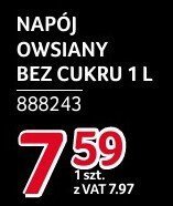 Napój owsiany Oatly Bez Cukru 1l promocja w Selgros