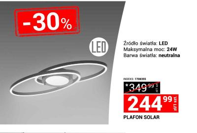 Plafon SOLAR LED 24W neutralna promocja w Merkury Market