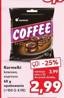 Cukierki kawowe coffee Jedno艣膰 promocja