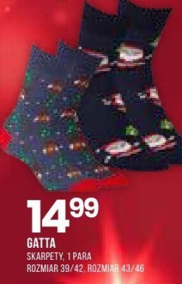 GATTA skarpety - 1 para promocja w Drogerie Natura