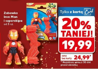 Zabawka Iron Man i superekipa promocja w Kaufland