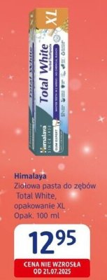 Pasta do zębów Himalaya Total White promocja w Drogerie DM
