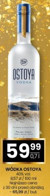 Wódka Ostoya 40% vol. 0,7l promocja w Twój Market