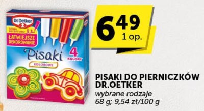 Pisakai do pierniczków Dr.Oetker promocja w Euro Sklep