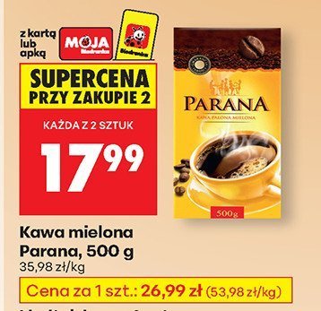 Od poniedziałku, Z ladą tradycyjną, strona 62 promocja w Biedronka
