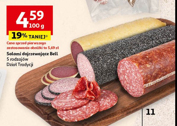 Salami w przyprawach Bell polska promocja w Auchan