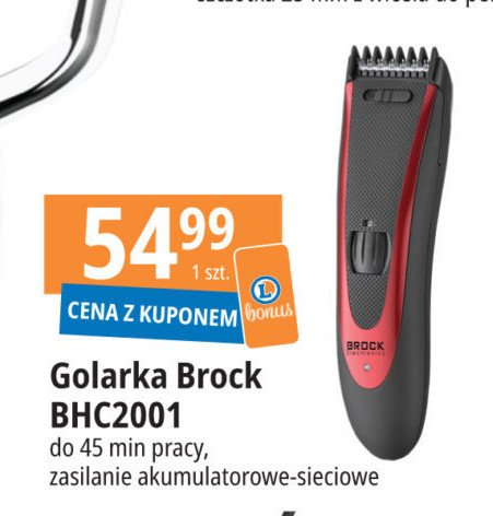 Golarka bhc2001 bk BROCK promocja