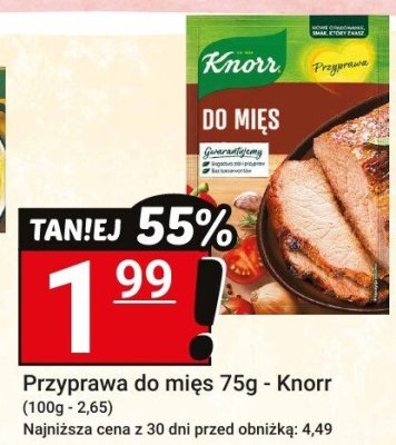 Przyprawa do mi臋s bez soli Kania natura promocja w Hitpol