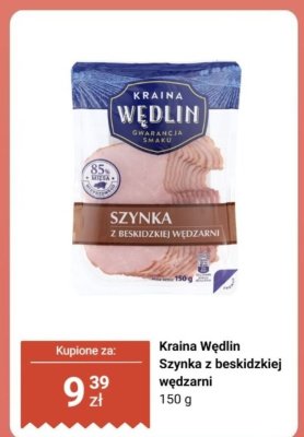 Szynka z beskidzkiej wędzarni promocja w Biedronka