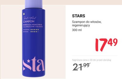 Szampon do włosów, regenerujący promocja w Rossmann