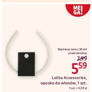 Opaska do włosów Lolita accessories promocja