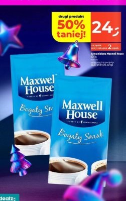 Kawa mielona Maxwell House Bogaty Smak promocja w Dealz