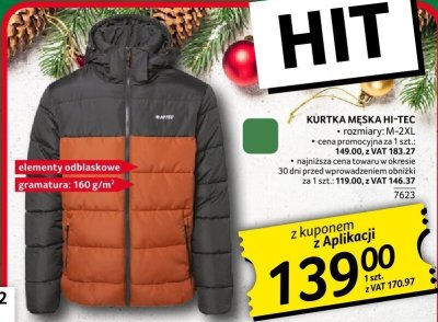 Kurtka męska Hi-Tec promocja w Selgros