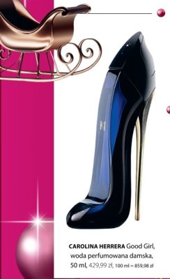 Woda perfumowana damska CAROLINA HERRERA Good Girl promocja w Hebe