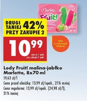 Lody fruit! Marletto promocja