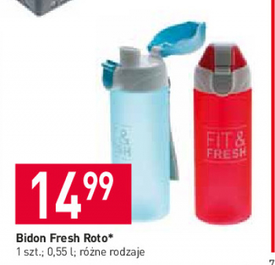 Bidon 550 ml fresh roto Domex promocja