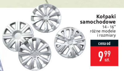 Ko艂paki samochodowe 14'' promocja