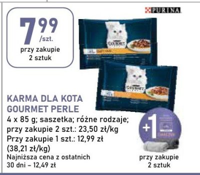 Karma dla kota Gourmet Perle promocja w Stokrotka