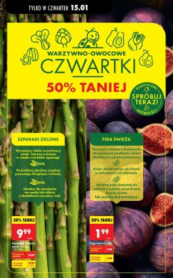 Szparagi zielone promocja w Biedronka