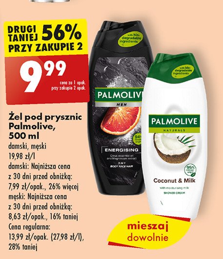 Żel pod prysznic energising Palmolive promocja