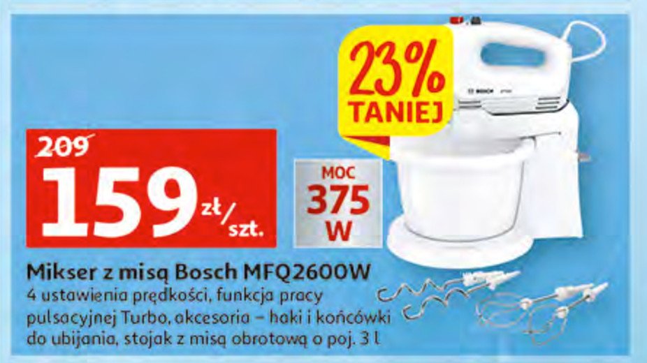 Mikser mfq2600w Bosch promocje