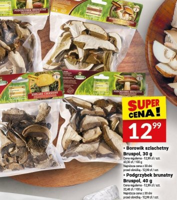 Podgrzybek brunatny Bruspol, 40 g promocja w Twój Market